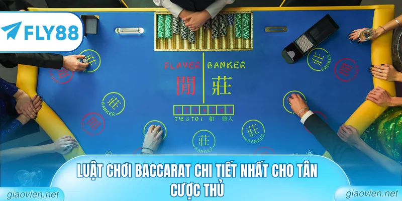 Luật chơi Baccarat chi tiết nhất cho tân cược thủ