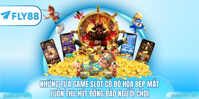 Những tựa game slot có đồ họa đẹp mắt thu hút đông đảo người chơi