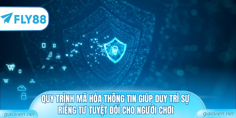 Quy trình mã hóa thông tin giúp duy trì sự riêng tư tuyệt đối cho người chơi