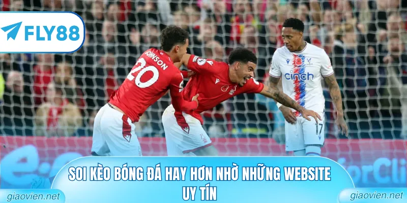 Soi kèo bóng đá hay hơn nhờ những website uy tín